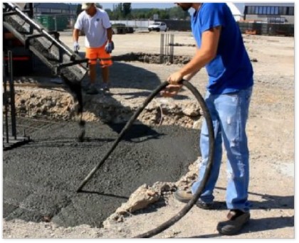 Remove Deep Air Pockets And Voids In Concrete Walls With A Poker Vibrator - PME Dubai